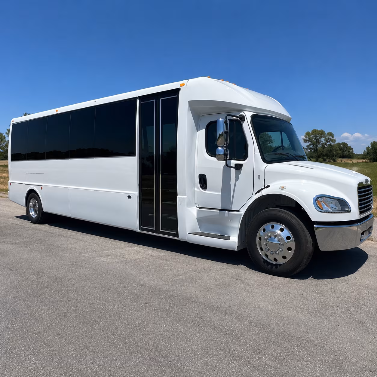 corporate airport transfer buses to midland international air and space port