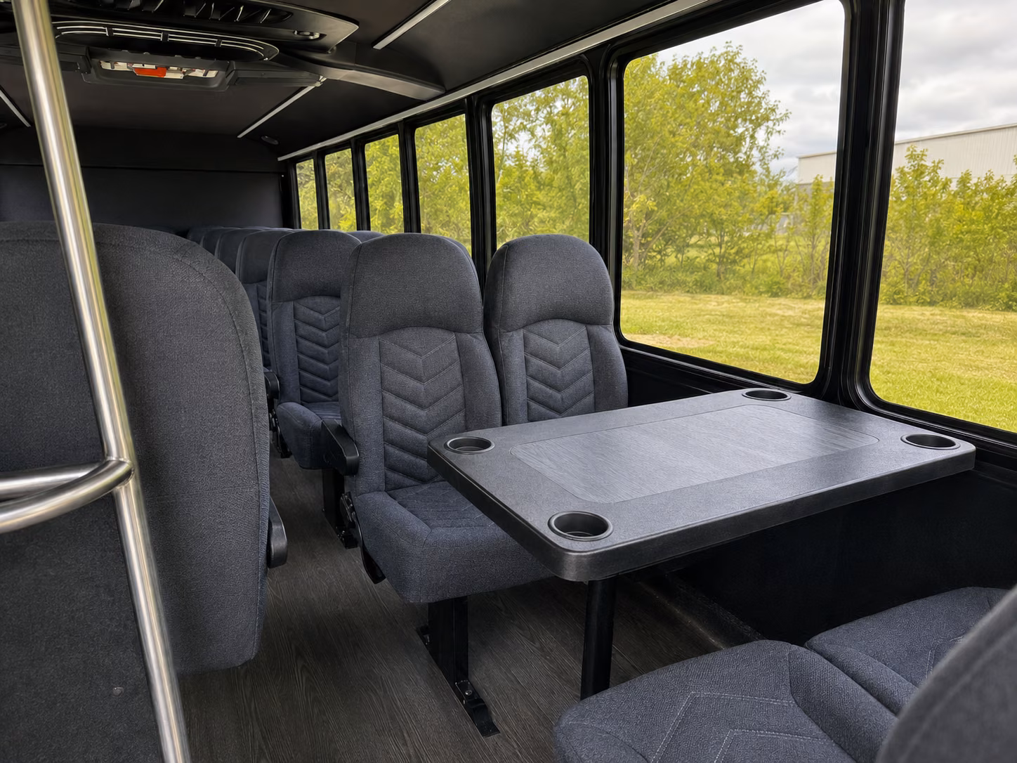 odessa 15 passenger minibus inside