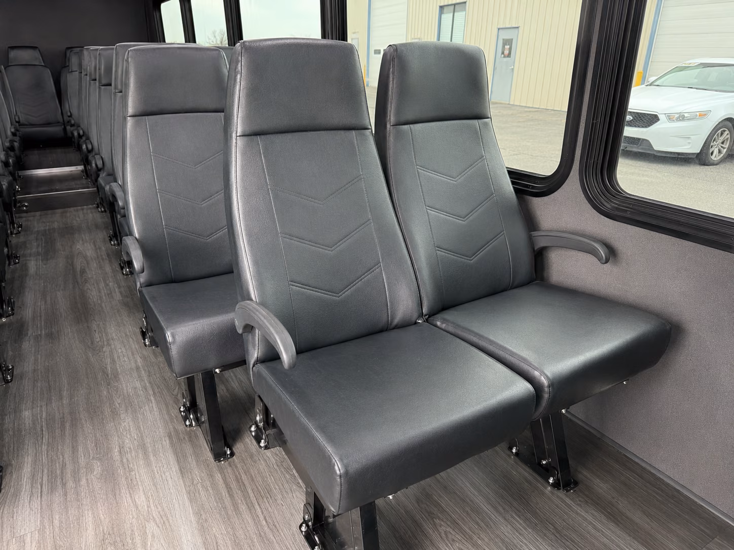 odessa 20 passenger minibus interior