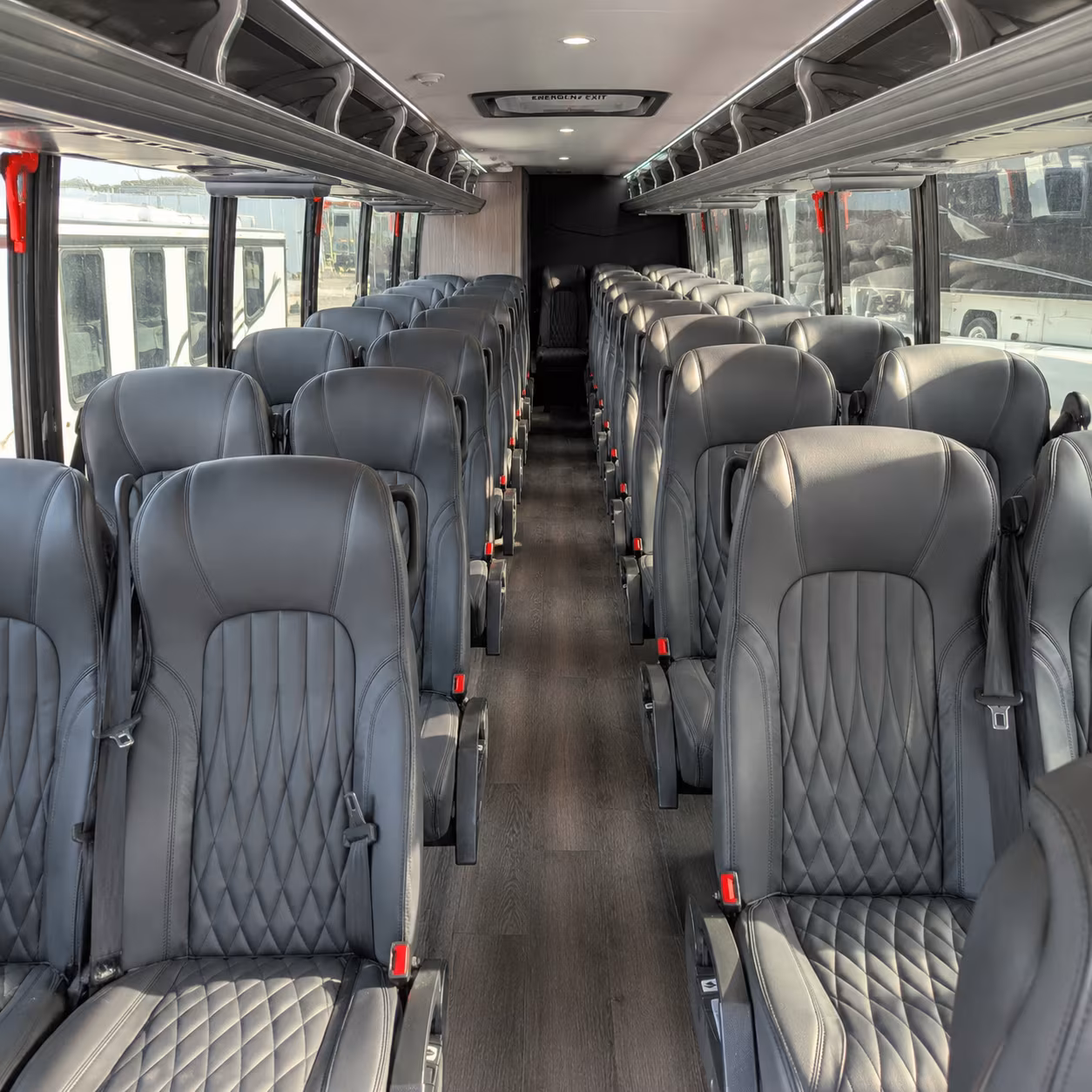 odessa 25 passenger minibus interior