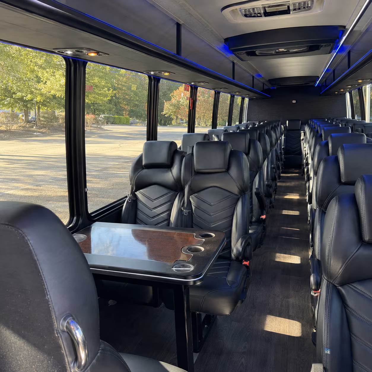 odessa 30 passenger minibus inside