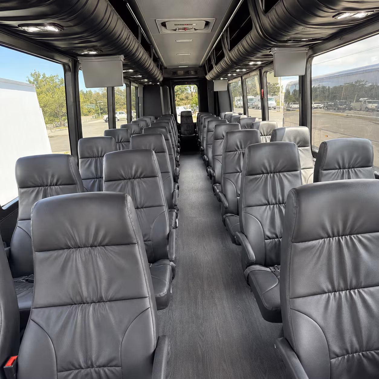 odessa 30 passenger minibus interior