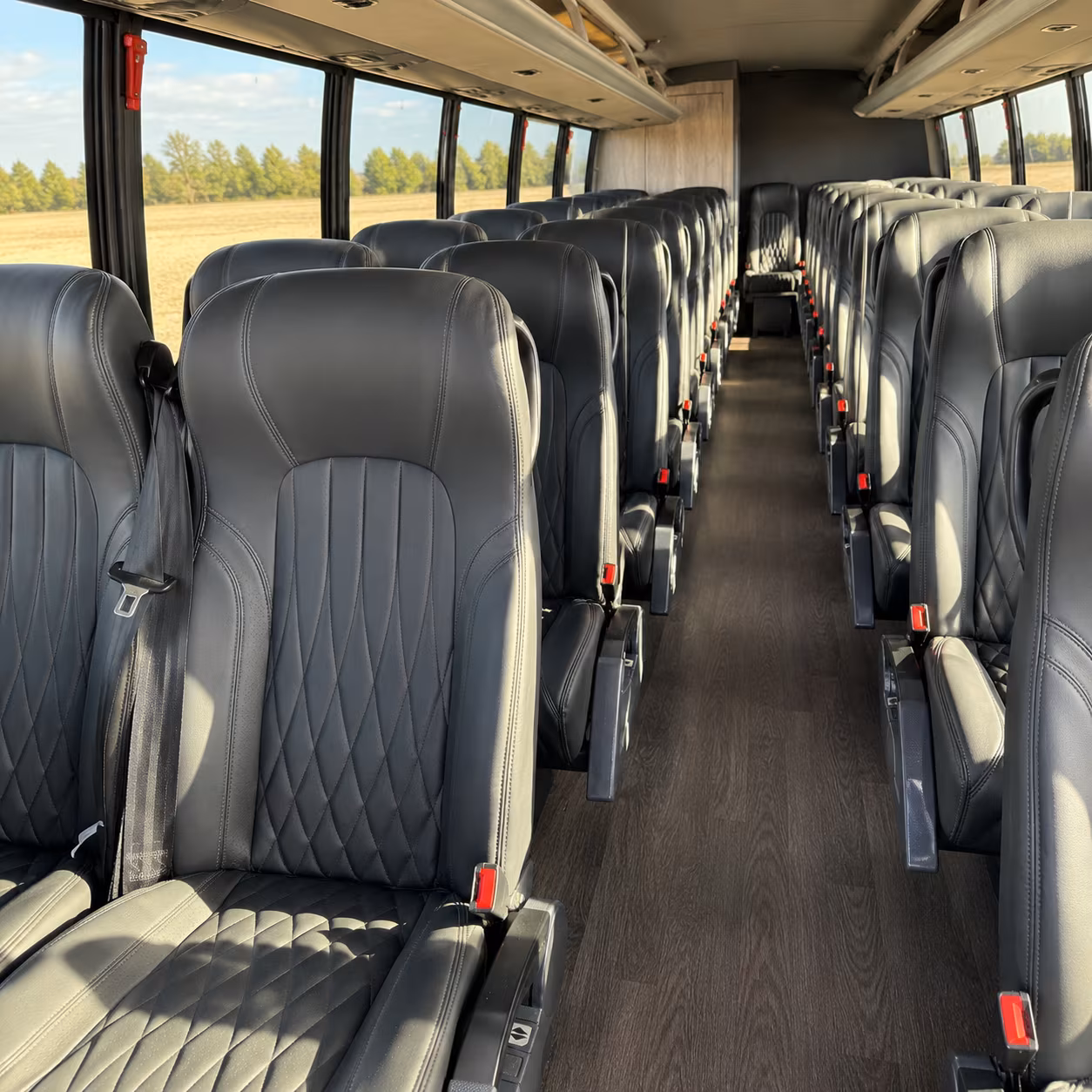 odessa corporate event transportation onboard seating