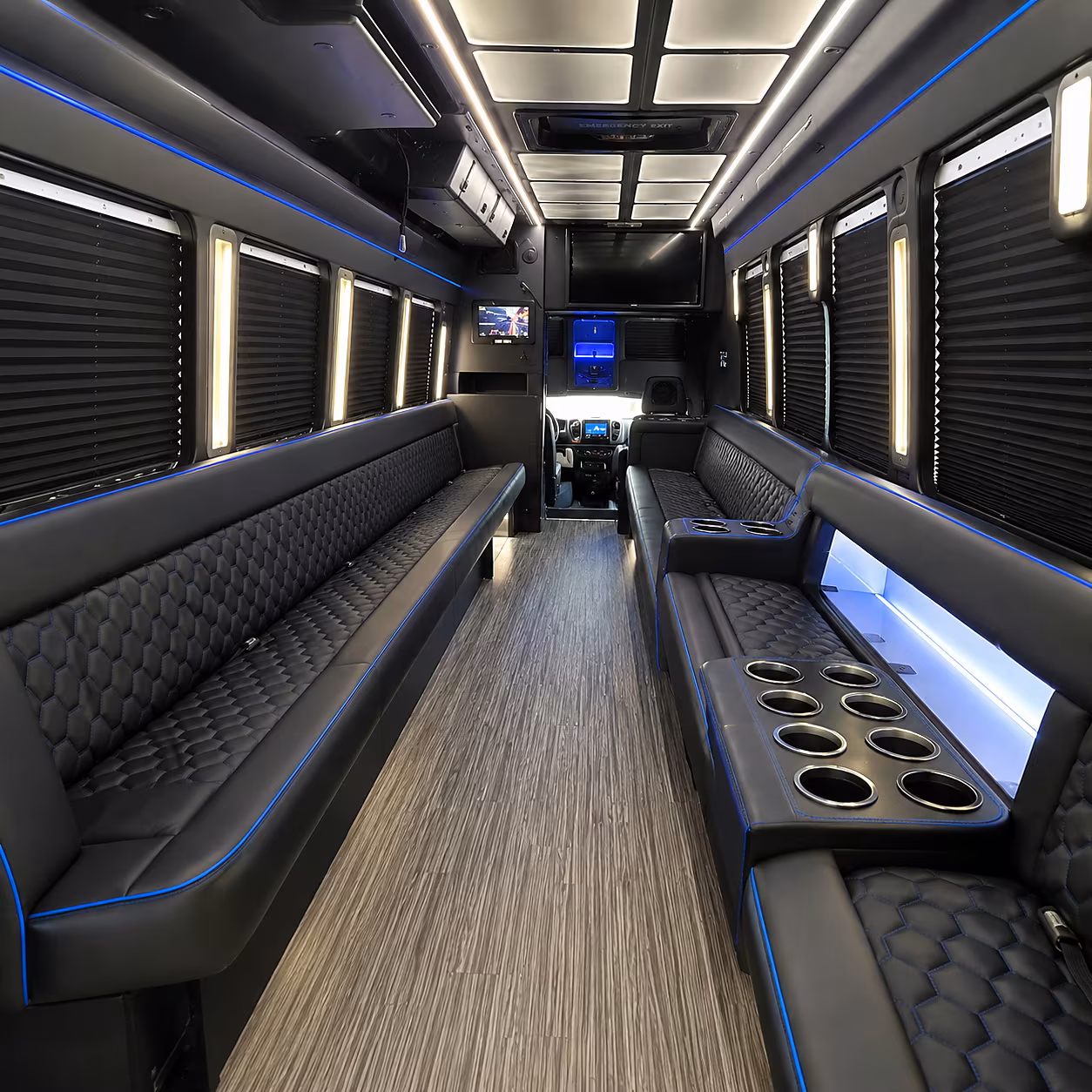 odessa party bus inside