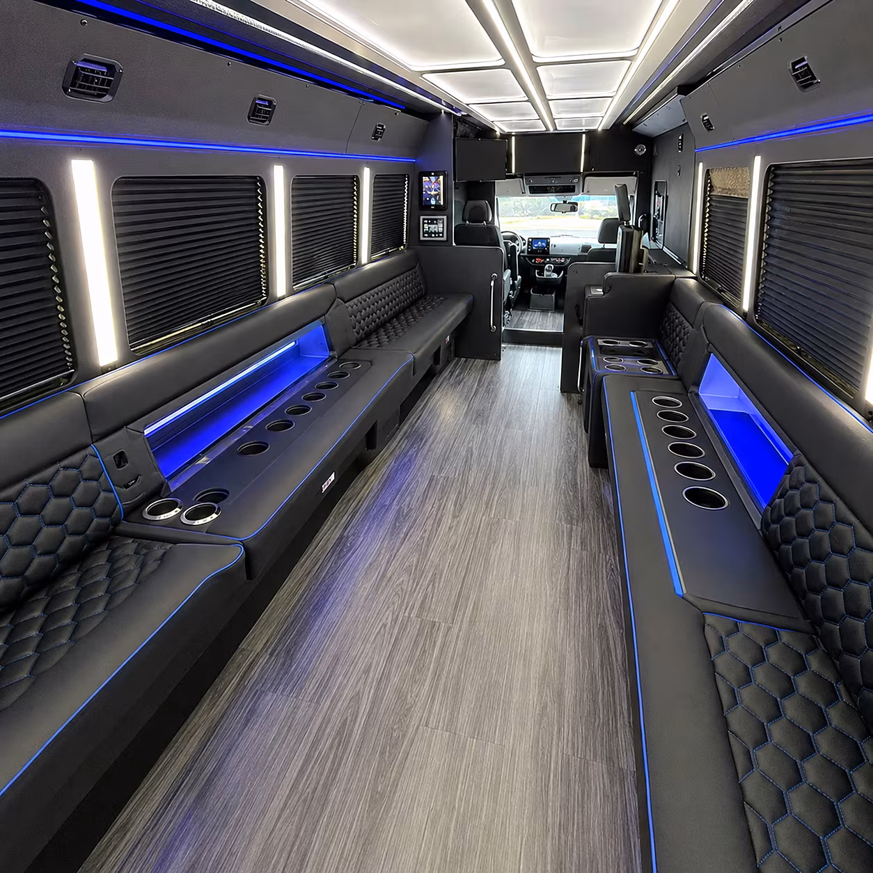 odessa party bus interior