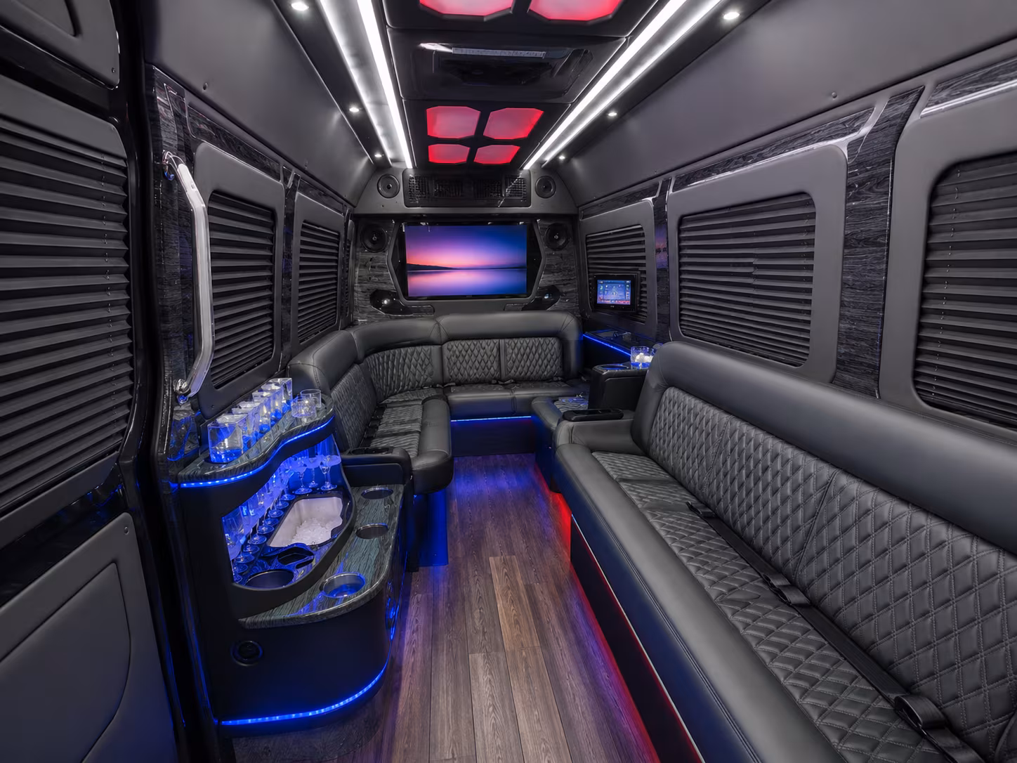 odessa sprinter limousine inside