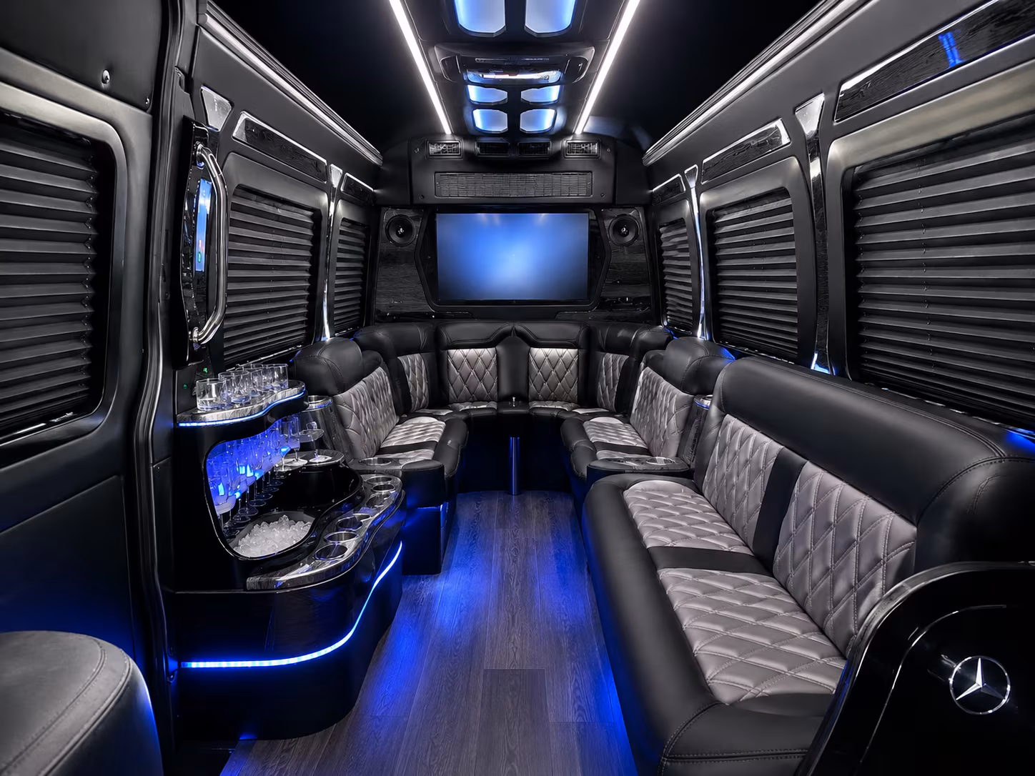odessa sprinter limousine interior