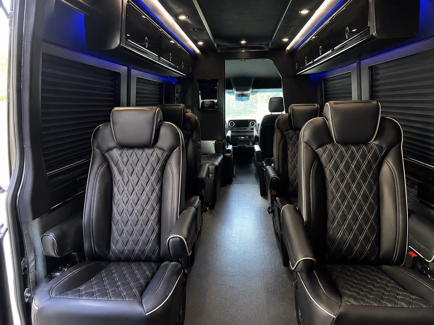 odessa sprinter van with driver inside
