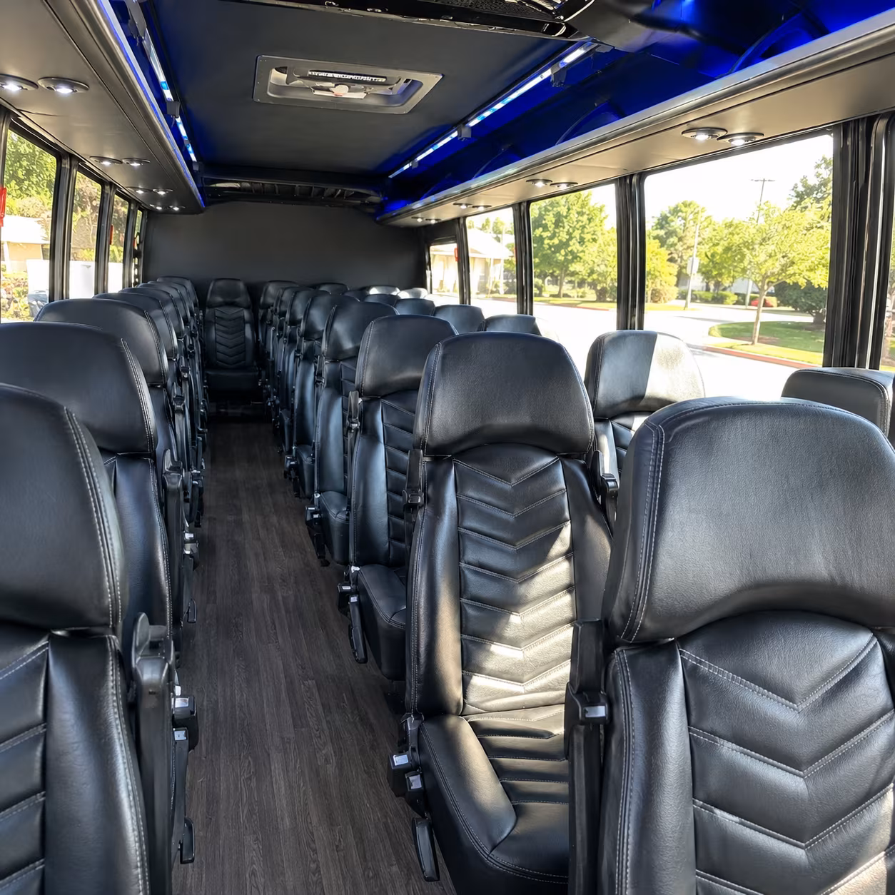 rehearsal dinner and multi day wedding weekend bus rentals in odessa