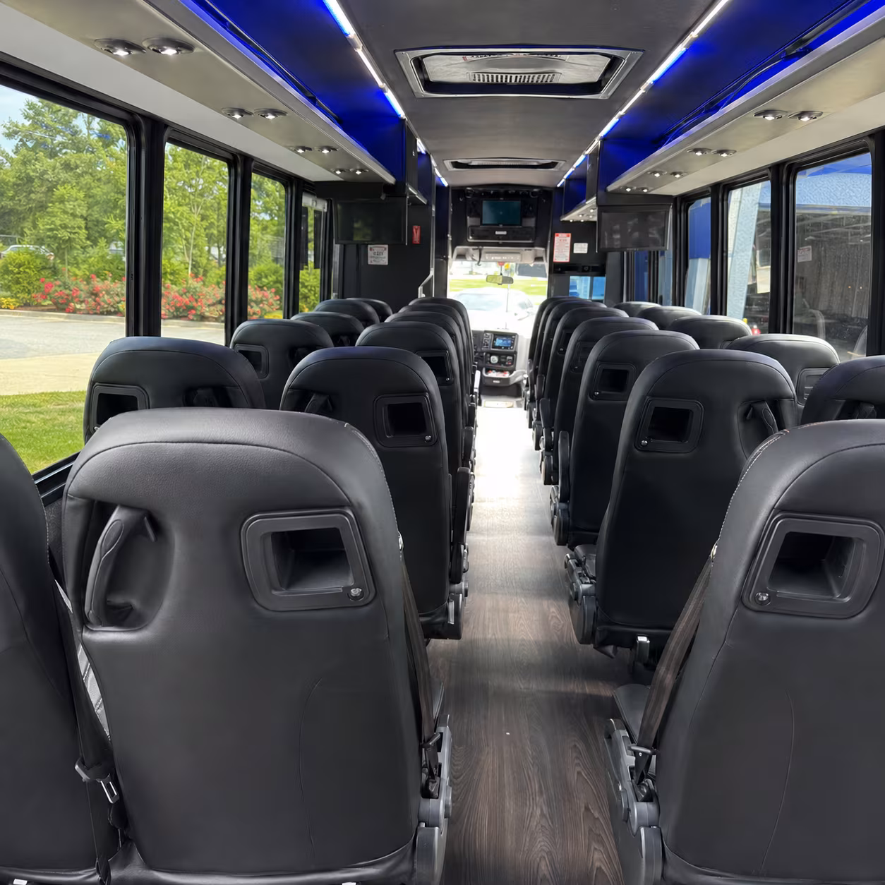 shuttle buses for wedding guests between odessa hotels and venues