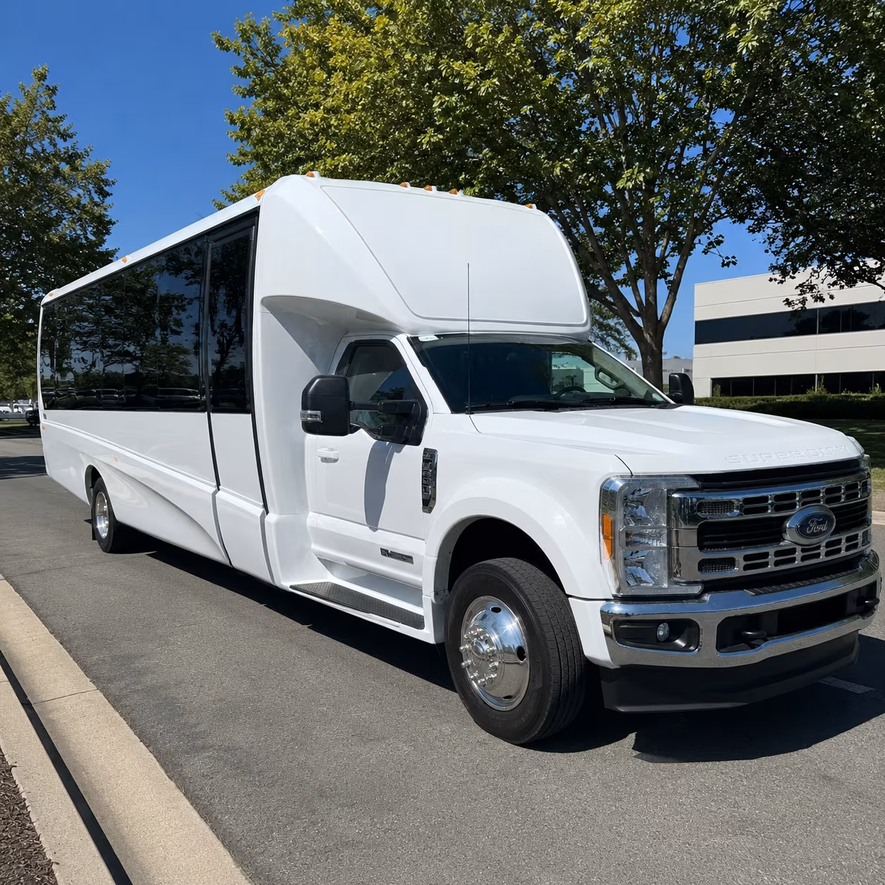transportation buses for bands groups and performers traveling through odessa